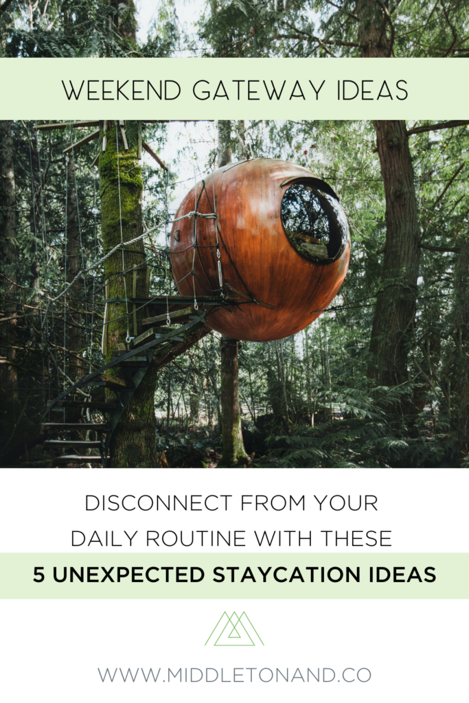 5 staycation trip ideas to disconnect