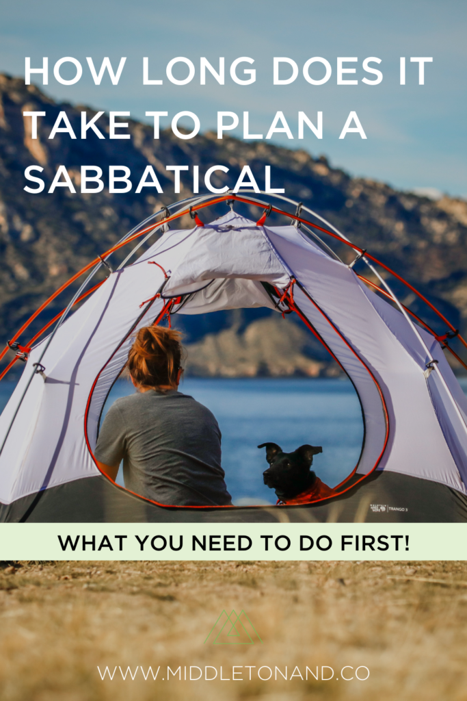 sabbatical planning tips